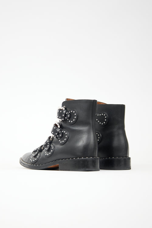 Givenchy Leather Studded Ankle Boot