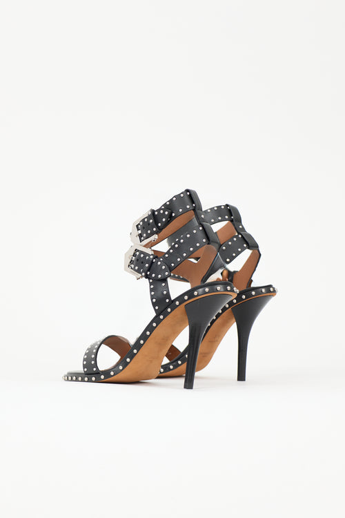 Givenchy Leather Studded Heel