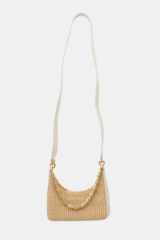 Givenchy Raffia Mini Moon Bag