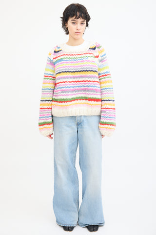 GOGO Multi Knit No Waste Pullover Sweater