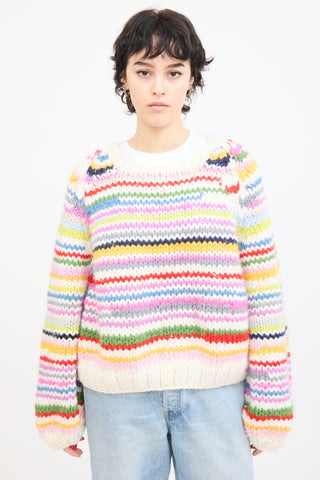 GOGO Multi Knit No Waste Pullover Sweater