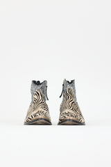 Golden Goose Hair & Glitter Western Boot