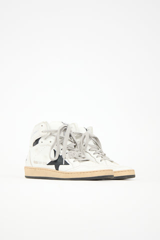 Golden Goose Leather Sky Star Sneaker