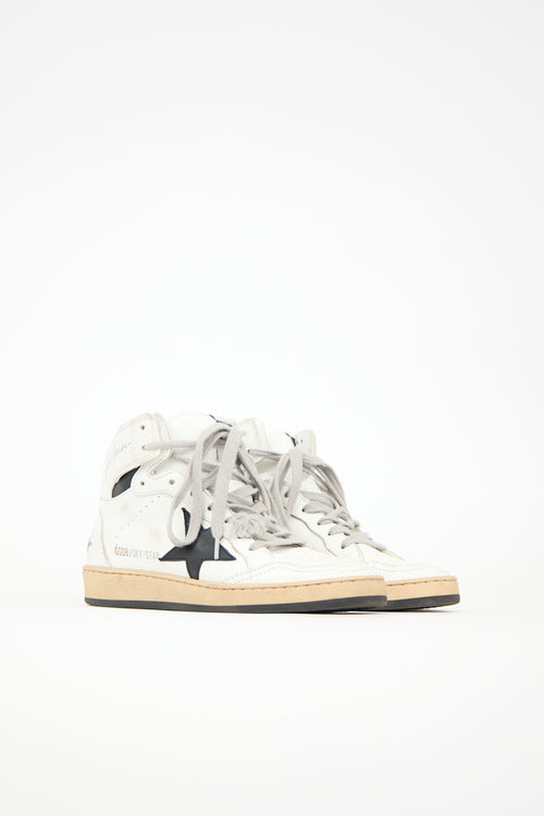 Golden Goose Leather Sky Star Sneaker