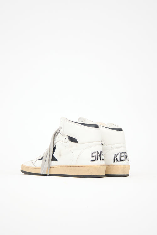 Golden Goose Leather Sky Star Sneaker