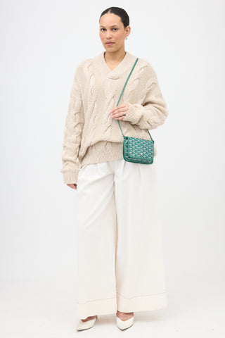 Goyard Goyardine Plumet Crossbody Bag