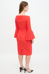 Greta Constantine Lellan Off Shoulder Dress