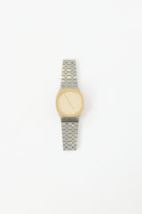Gucci Stainless Steel & Gold 25H 38mm Watch