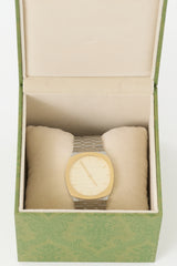Gucci Stainless Steel & Gold 25H 38mm Watch