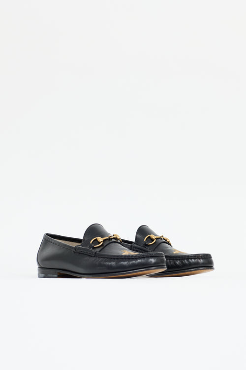 Gucci Leather 1953 Bee Loafer