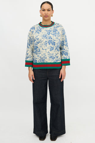 Gucci Resort 2016 Floral Sweater