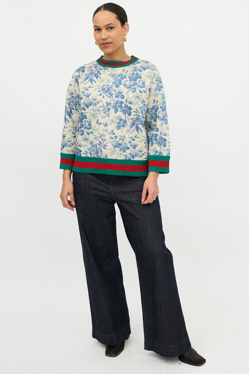 Gucci Resort 2016 Floral Sweater