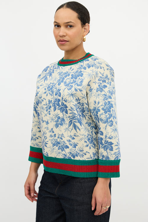 Gucci Resort 2016 Floral Sweater