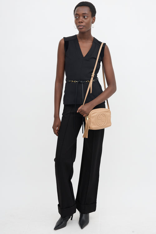 Gucci Leather Small Soho Disco Bag