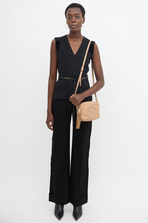 Gucci Leather Small Soho Disco Bag