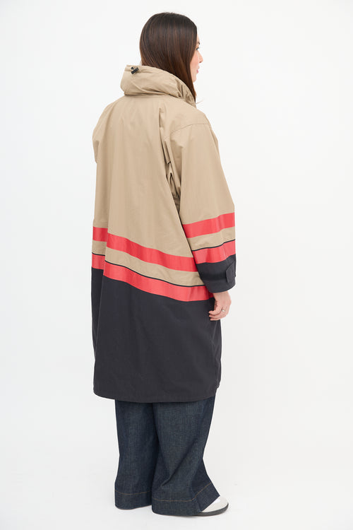 Gucci X Balenciaga 2021 Asymmetric Parka