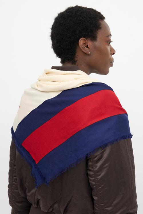 Gucci X SEGA Guccy Web Scarf