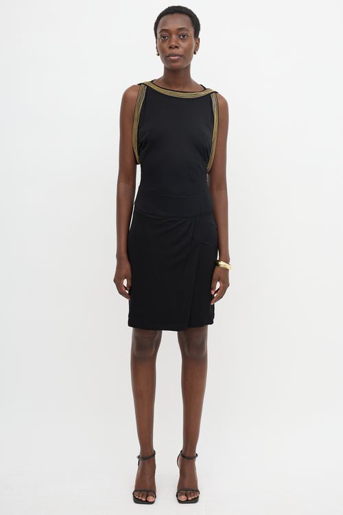 Gucci Chain Drape Dress