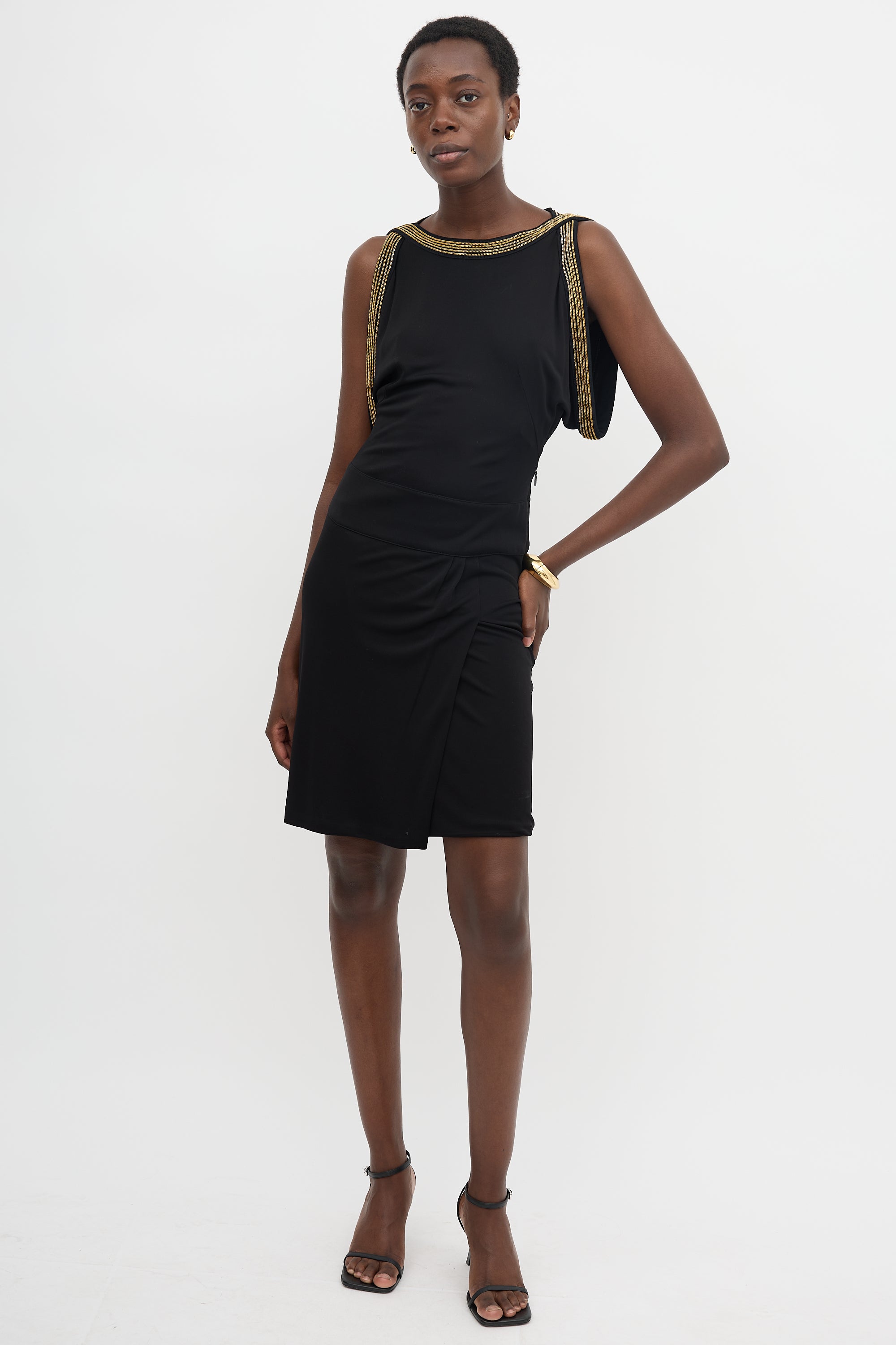 Gucci // Chain Drape Dress VSP Consignment Gucci // Chain Drape Dress VSP Consignment