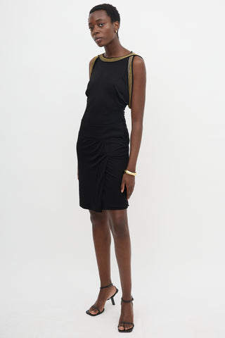 Gucci Chain Drape Dress