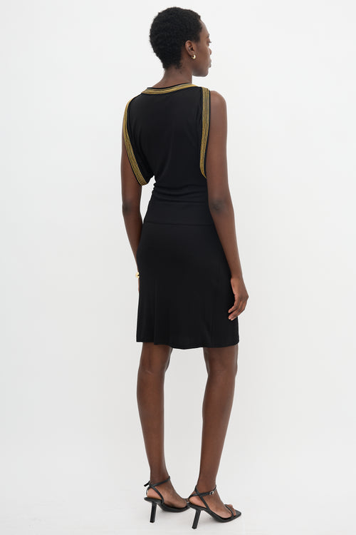 Gucci Chain Drape Dress