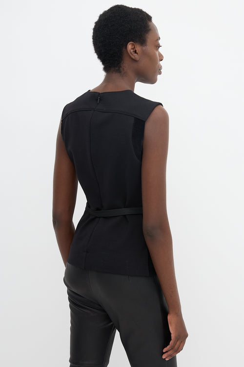 Gucci Wool Belted Top