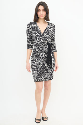 Gucci Printed Wrap Dress