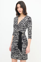 Gucci Printed Wrap Dress