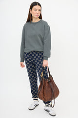 Gucci Leather Guccissima Interlocking Icon Bag