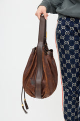 Gucci Leather Guccissima Interlocking Icon Bag