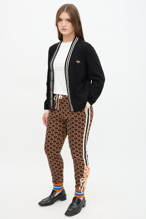 Gucci Square G Intarsia Jogger