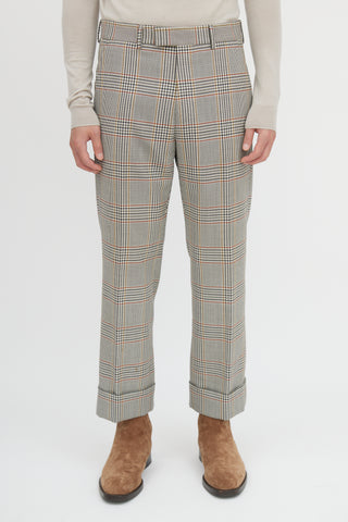 Gucci Glen Plaid Trouser