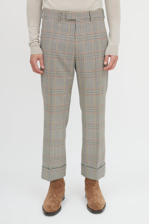 Gucci Glen Plaid Trouser