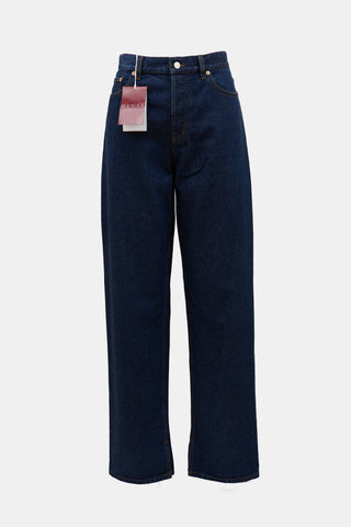 Gucci Boyfriend Straight Leg Jeans