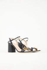 Gucci Leather Lifford GG Sandal