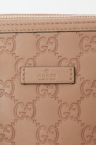 Gucci Leather Guccissima Boston Joy Bag