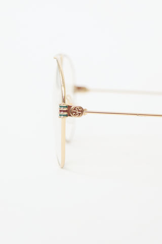 Gucci GG1280S Aviator Glasses