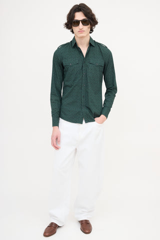 Gucci Stirrup Printed Shirt