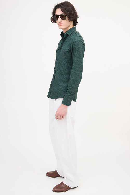 Gucci Stirrup Printed Shirt