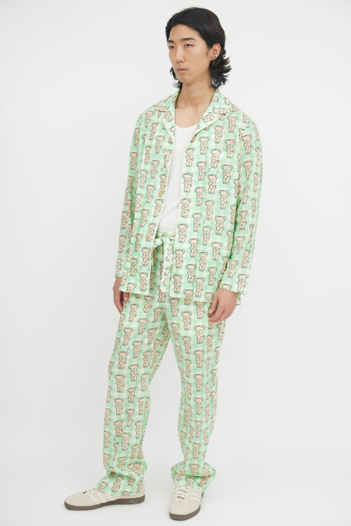 Gucci Ha Ha Ha Printed Pyjama Set
