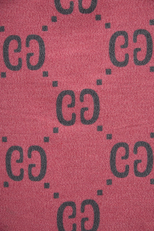 Gucci Wool & Silk GG Monogram Scarf