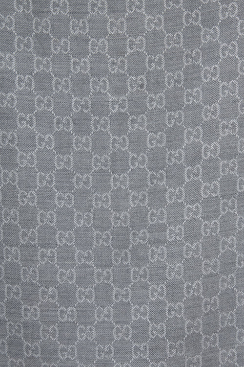 Gucci Wool GG Monogram Scarf