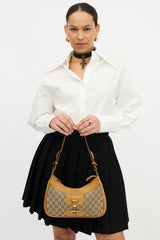 Gucci Vintage GG Canvas Jackie Shoulder Bag