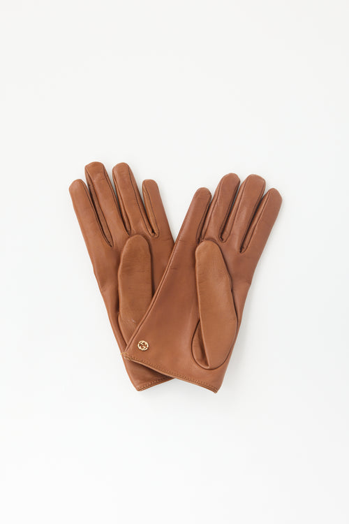 Gucci Leather Gloves
