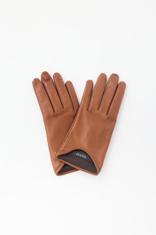 Gucci Leather Gloves