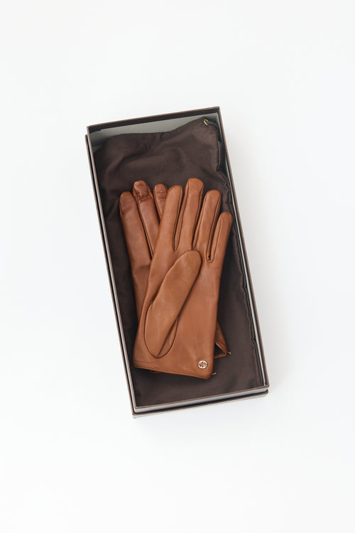 Gucci Leather Gloves