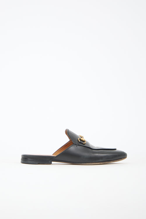 Gucci Leather Princetown Mule