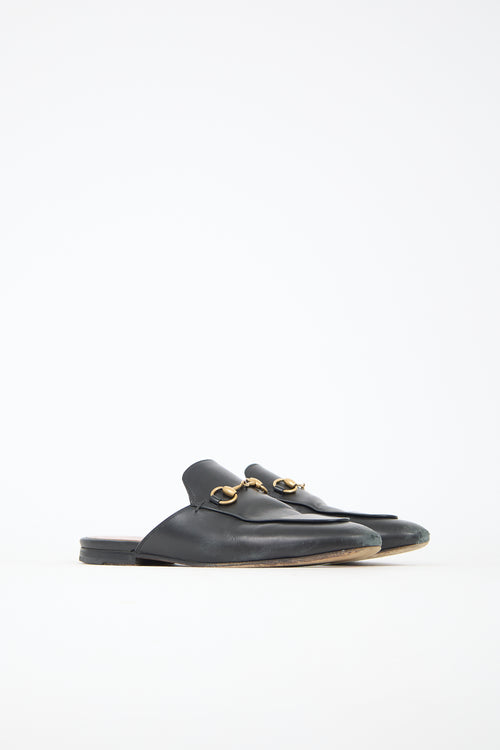 Gucci Leather Princetown Mule