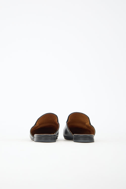 Gucci Leather Princetown Mule