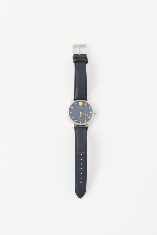 Gucci Stainless Steel & Leather G-Timeless 126.3 Watch